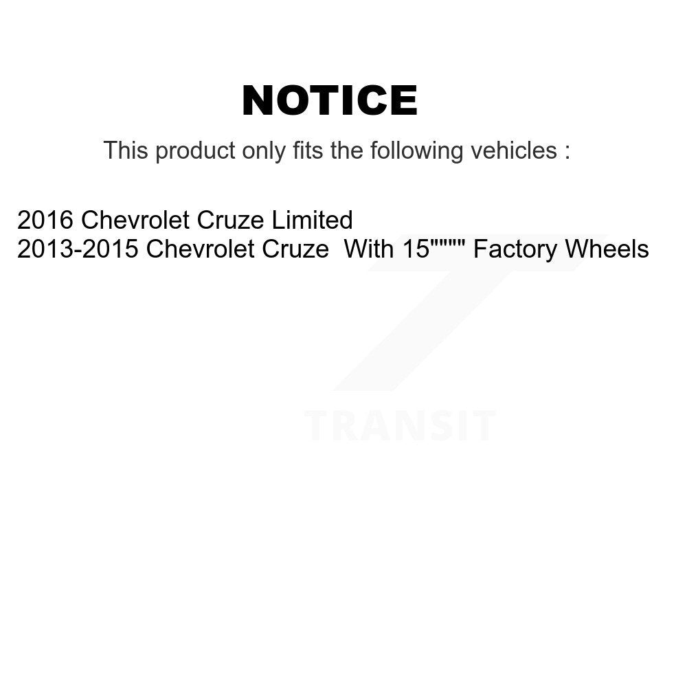 [Arrière] Kit d'ensemble roulement de roue et moyeu pour Chevrolet Cruze Limited K70-101771