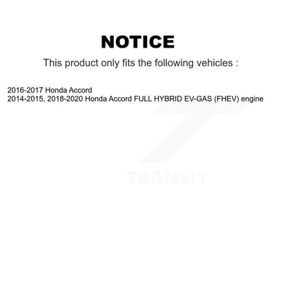 [Arrière] Kit d'ensemble roulement de roue et moyeu pour Honda Accord K70-101774