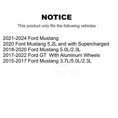 [Arrière] Ensemble roulement de roue et moyeu pour Ford Mustang GT K70-101777