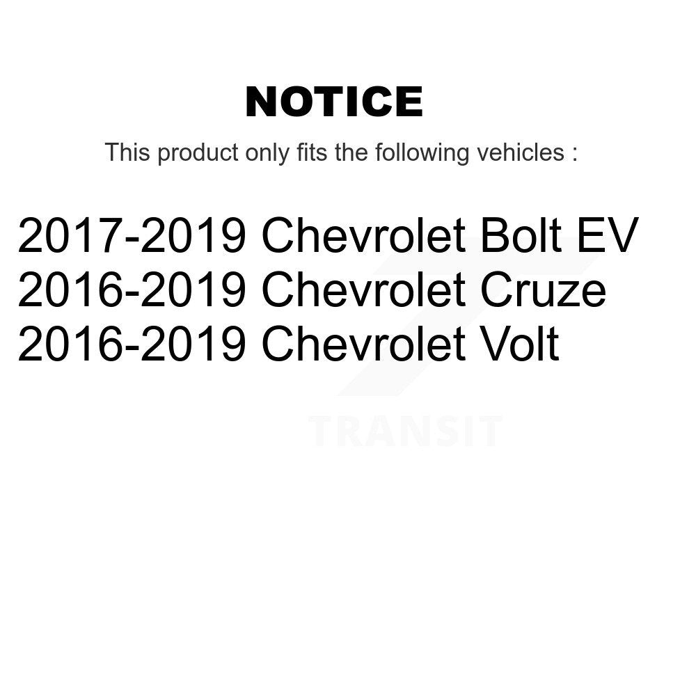 [Arrière] Kit d'ensemble roulement de roue et moyeu pour Chevrolet Cruze Volt Bolt EV K70-101790
