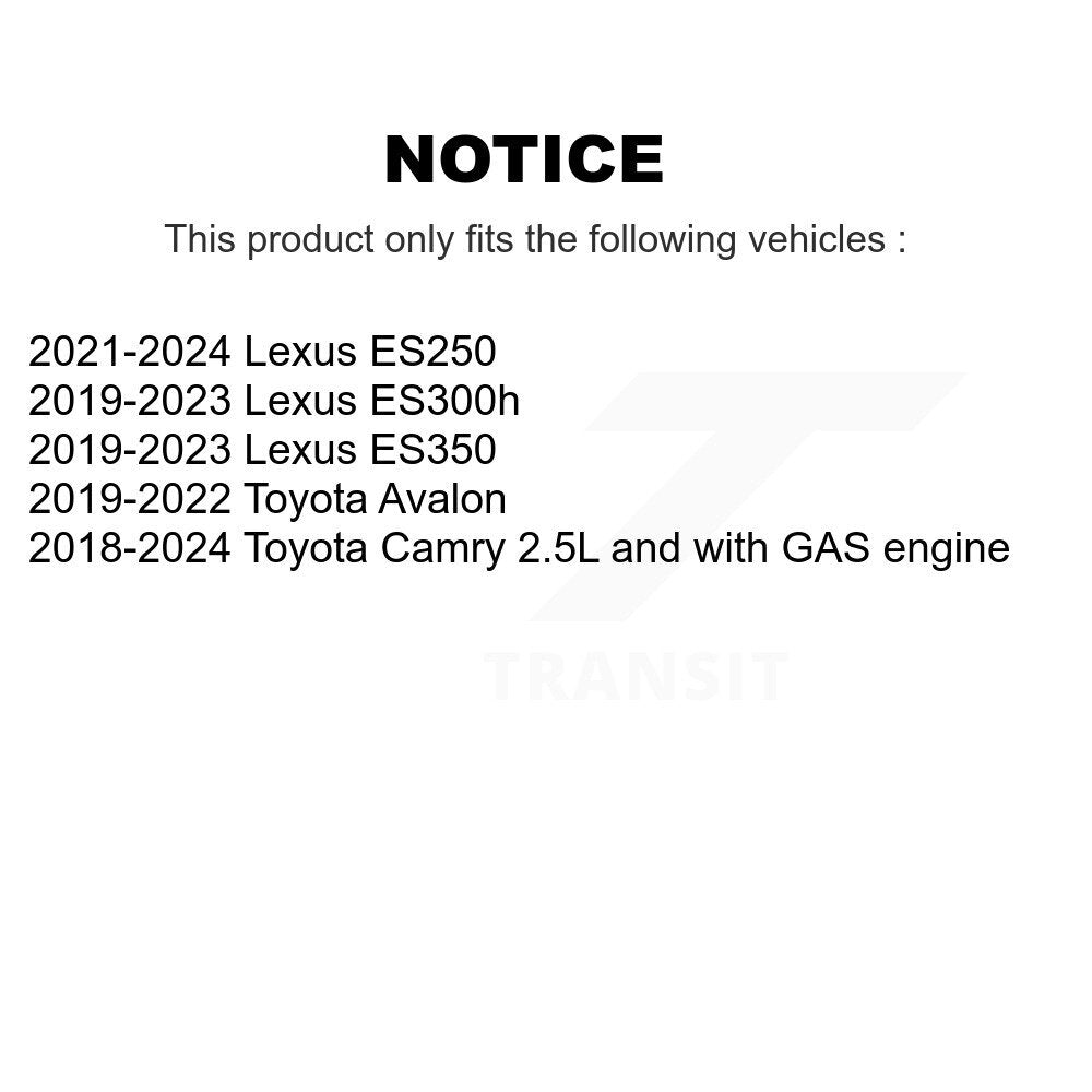 [Avant] Ensemble roulement de roue et moyeu pour Toyota Camry Lexus ES250 Avalon K70-101808