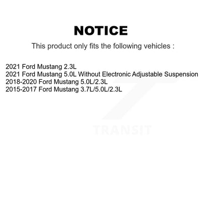 [Avant et Arrière] Ensemble roulement de roue et moyeu pour Ford Mustang K70-101862