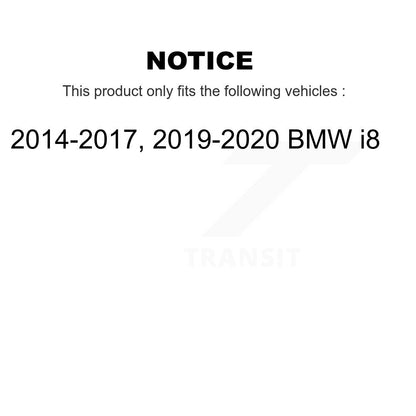 [Avant et Arrière] Ensemble roulement de roue et moyeu pour BMW i8 K70-101867