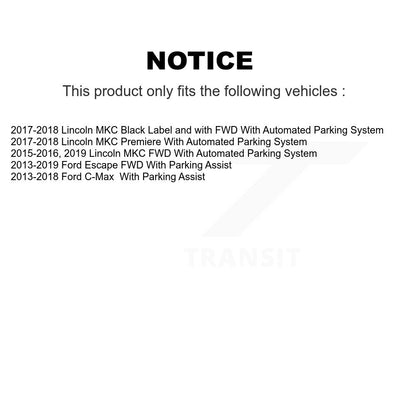 [Arrière] Ensemble roulement de roue et moyeu pour Ford Escape Lincoln MKC C-Max K70-101878