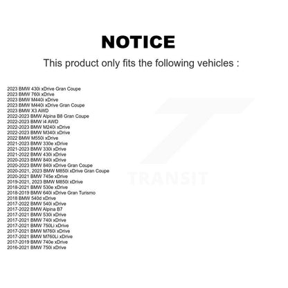 [Avant] Ensemble roulement de roue et moyeu pour BMW X3 330i xDrive 530i 540i i4 330e 750i M340i K70-101946