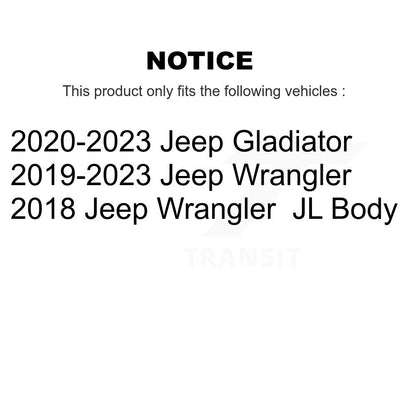[Avant] Ensemble roulement de roue et moyeu pour Jeep Wrangler Gladiator K70-101959
