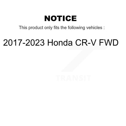 [Arrière] Ensemble roulement de roue et moyeu pour 2017-2023 Honda CR-V FWD K70-101961