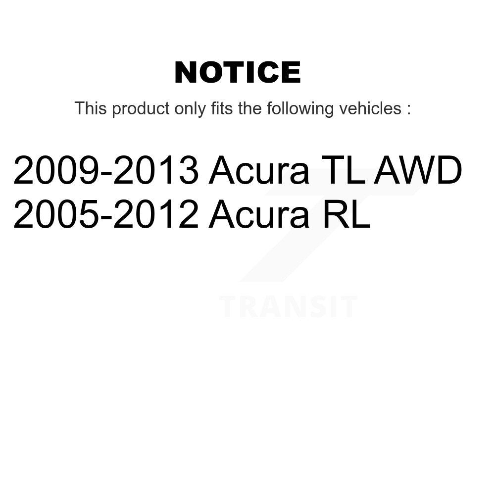 [Arrière] Ensemble roulement de roue et moyeu pour Acura TL RL K70-101969