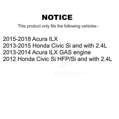 [Avant et Arrière] Roulement de roue pour Honda Civic Acura ILX K70-102011