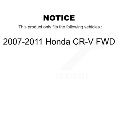 [Avant et Arrière] Roulement de roue pour 2007-2011 Honda CR-V FWD K70-102015