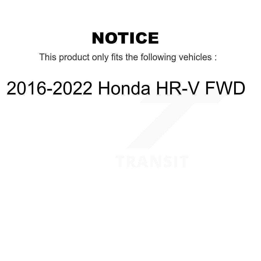 [Avant et Arrière] Roulement de roue pour 2016-2022 Honda HR-V FWD K70-102016