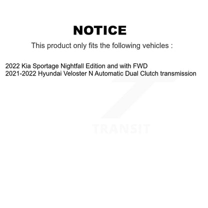 [Avant et Arrière] Ensemble roulement de roue et moyeu pour Kia Sportage Hyundai Veloster N K70-102031