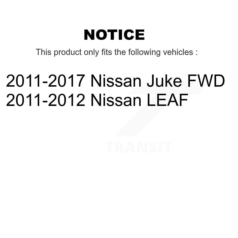 [Avant et Arrière] Ensemble roulement de roue et moyeu pour Nissan Juke LEAF K70-102050