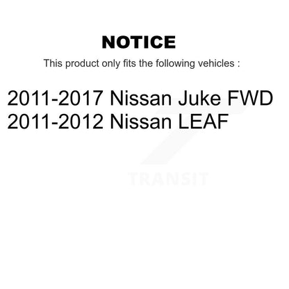 [Avant et Arrière] Ensemble roulement de roue et moyeu pour Nissan Juke LEAF K70-102050