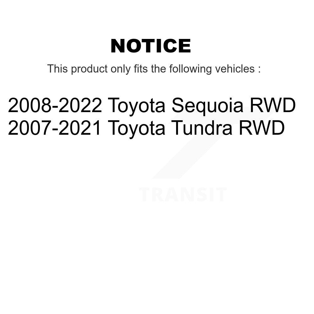 [Avant] Ensemble roulement de roue et moyeu pour Toyota Tundra Sequoia RWD K70-102061