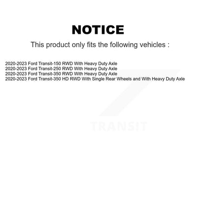[Avant] Ensemble roulement de roue et moyeu pour Ford Transit-250 Transit-350 Transit-150 HD RWD K70-102076