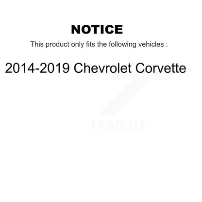 [Avant] Ensemble roulement de roue et moyeu pour 2014-2019 Chevrolet Corvette K70-102079