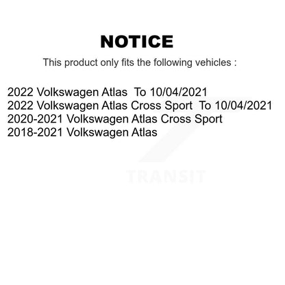 [Avant] Ensemble roulement de roue et moyeu pour Volkswagen Atlas Cross Sport K70-102092