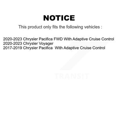 [Arrière] Ensemble roulement de roue et moyeu pour Chrysler Pacifica Voyager K70-102096