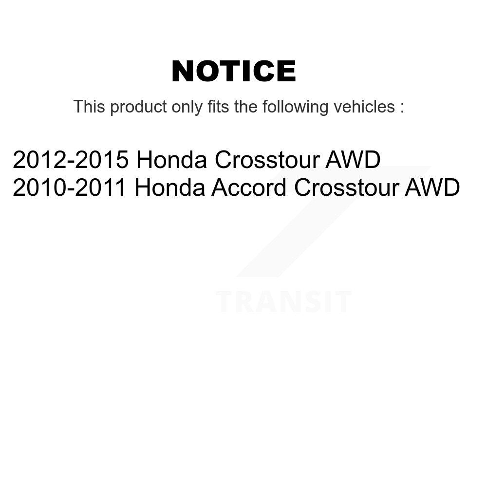 [Avant et Arrière] Roulement de roue pour Honda Accord Crosstour AWD K70-102139