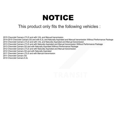 [Avant et Arrière] Ensemble roulement de roue et moyeu pour Chevrolet Camaro K70-102146