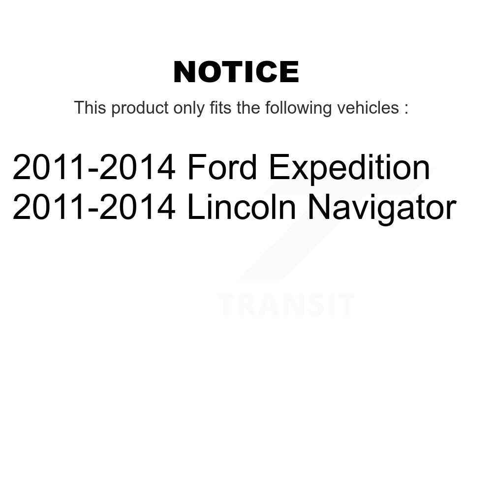 [Arrière] Ensemble roulement de roue et moyeu pour 2011-2014 Ford Expedition Lincoln Navigator K70-102198