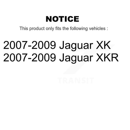 [Avant et Arrière] Roulement de roue pour 2007-2009 Jaguar XK XKR K70-102216