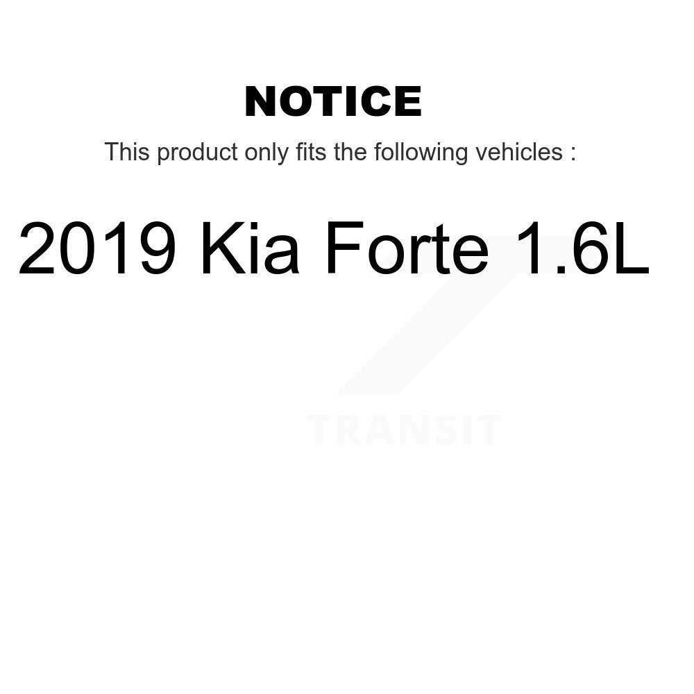 [Avant et Arrière] Roulement de roue pour 2019 Kia Forte 1.6L K70-102220