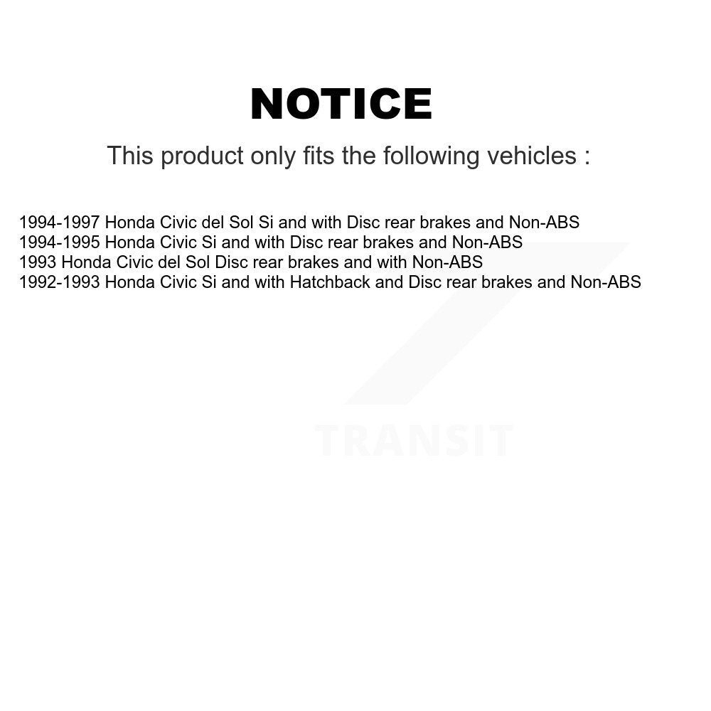 [Avant et Arrière] Roulement de roue pour Honda Civic del Sol K70-102224