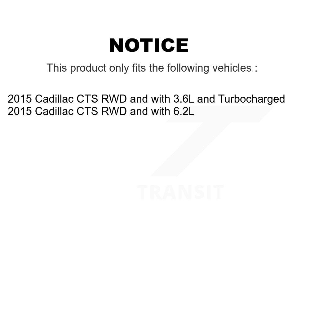 [Avant et Arrière] Ensemble roulement de roue et moyeu pour Cadillac CTS K70-102229