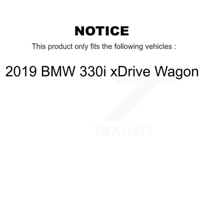[Avant et Arrière] Ensemble roulement de roue et moyeu pour 2019 BMW 330i xDrive Wagon K70-102241