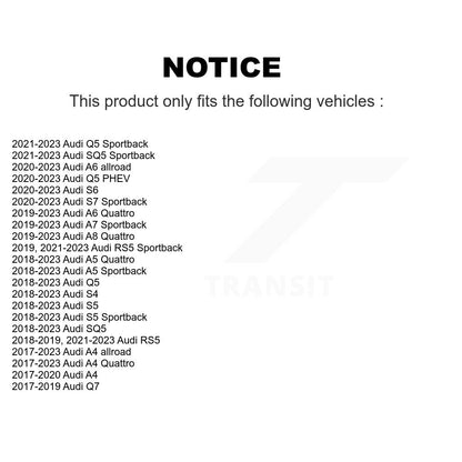 [Avant] Ensemble roulement de roue pour Audi Q5 A4 Quattro Q7 A5 Sportback SQ5 S5 allroad K70-102250