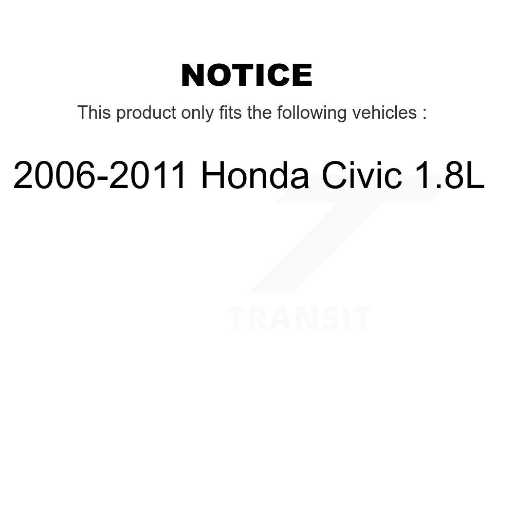 [Avant] Kit d'ensemble de bras de suspension et joint à rotule pour Honda Civic 1.8L K72-100164