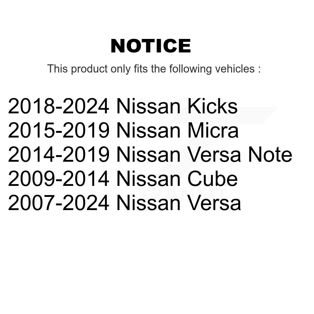 [Avant] Kit de biellette de barre stabilisatrice de suspension pour Nissan Versa Note Kicks Cube Micra K72-100208