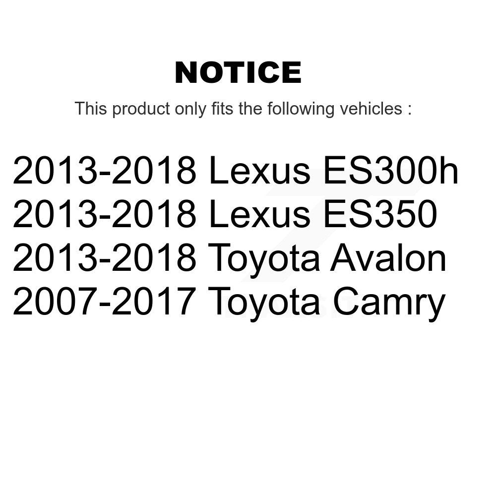 [Avant] Kit de biellette de barre stabilisatrice de suspension pour Toyota Camry Lexus ES350 Avalon ES300h K72-100209