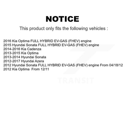 [Avant] Kit de biellette de barre stabilisatrice de suspension pour Hyundai Sonata Kia Optima Azera Cadenza K72-100232