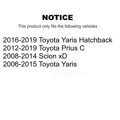 [Avant] Kit de biellette de barre stabilisatrice de suspension pour Toyota Yaris Prius C Scion xD K72-100258
