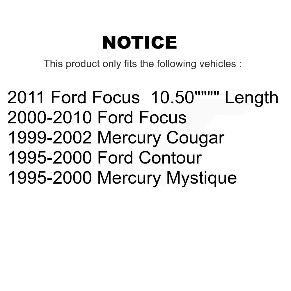 [Avant] Kit de biellette de barre stabilisatrice de suspension pour Ford Focus Contour Mercury Cougar Mystique K72-100264