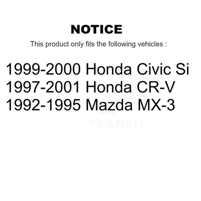 [Avant] Kit de biellette de barre stabilisatrice de suspension pour Honda CR-V Civic Mazda MX-3 K72-100283