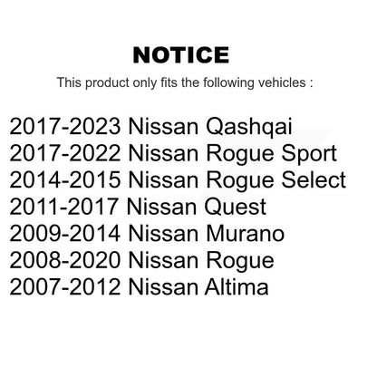 [Avant] Kit de biellette de barre stabilisatrice de suspension pour Nissan Altima K72-100292
