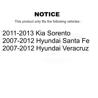 [Avant] Kit de biellette de barre stabilisatrice de suspension pour Hyundai Santa Fe Kia Sorento Veracruz K72-100296