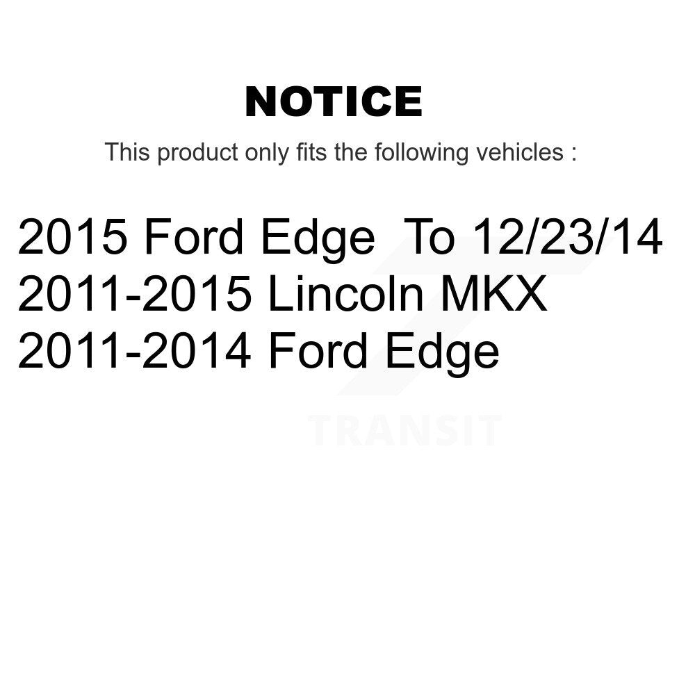 [Arrière] Kit de biellette de barre stabilisatrice de suspension pour Ford Edge Lincoln MKX K72-100358