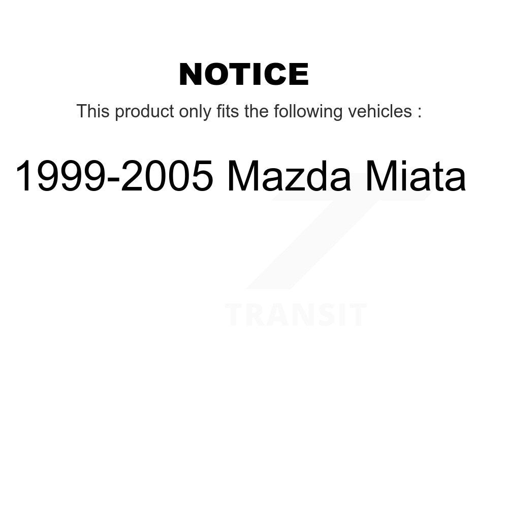 [Arrière] Kit de biellette de barre stabilisatrice de suspension pour 1999-2005 Mazda Miata K72-100411
