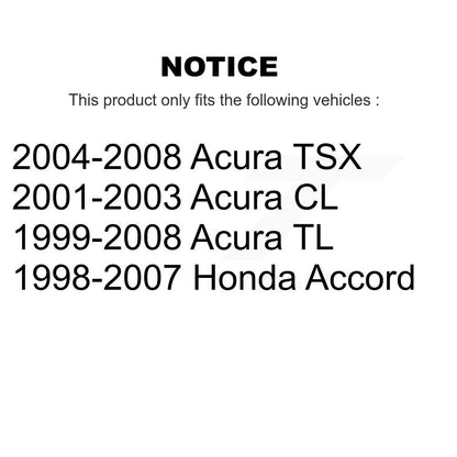 [Arrière] Kit de biellette de barre stabilisatrice de suspension pour Honda Accord Acura TL TSX CL K72-100418