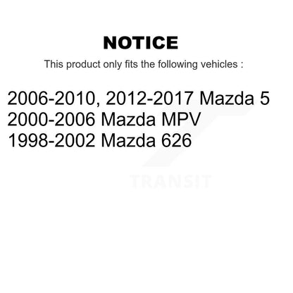 [Avant] Kit de Rotule de suspension pour Mazda 3 5 MPV 626 Sport K72-100449