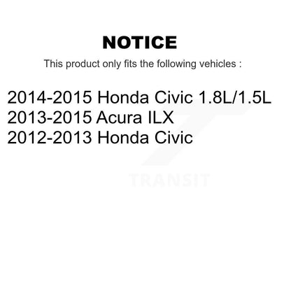 [Avant] Kit de Rotule de suspension pour Honda Civic Acura ILX K72-100454
