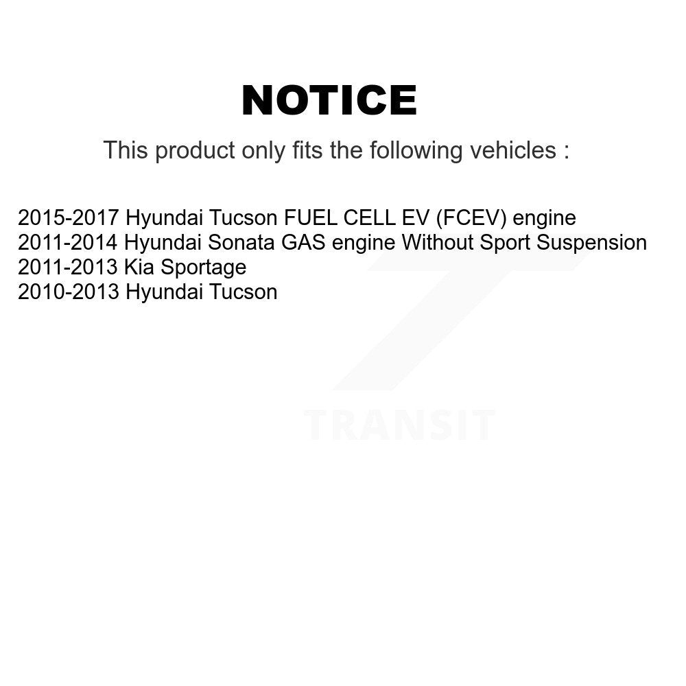 [Avant] Kit de Rotule de suspension pour Hyundai Sonata Tucson Santa Fe Sport Kia Sportage Azera K72-100455