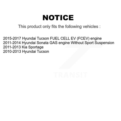 [Avant] Kit de Rotule de suspension pour Hyundai Sonata Tucson Santa Fe Sport Kia Sportage Azera K72-100455