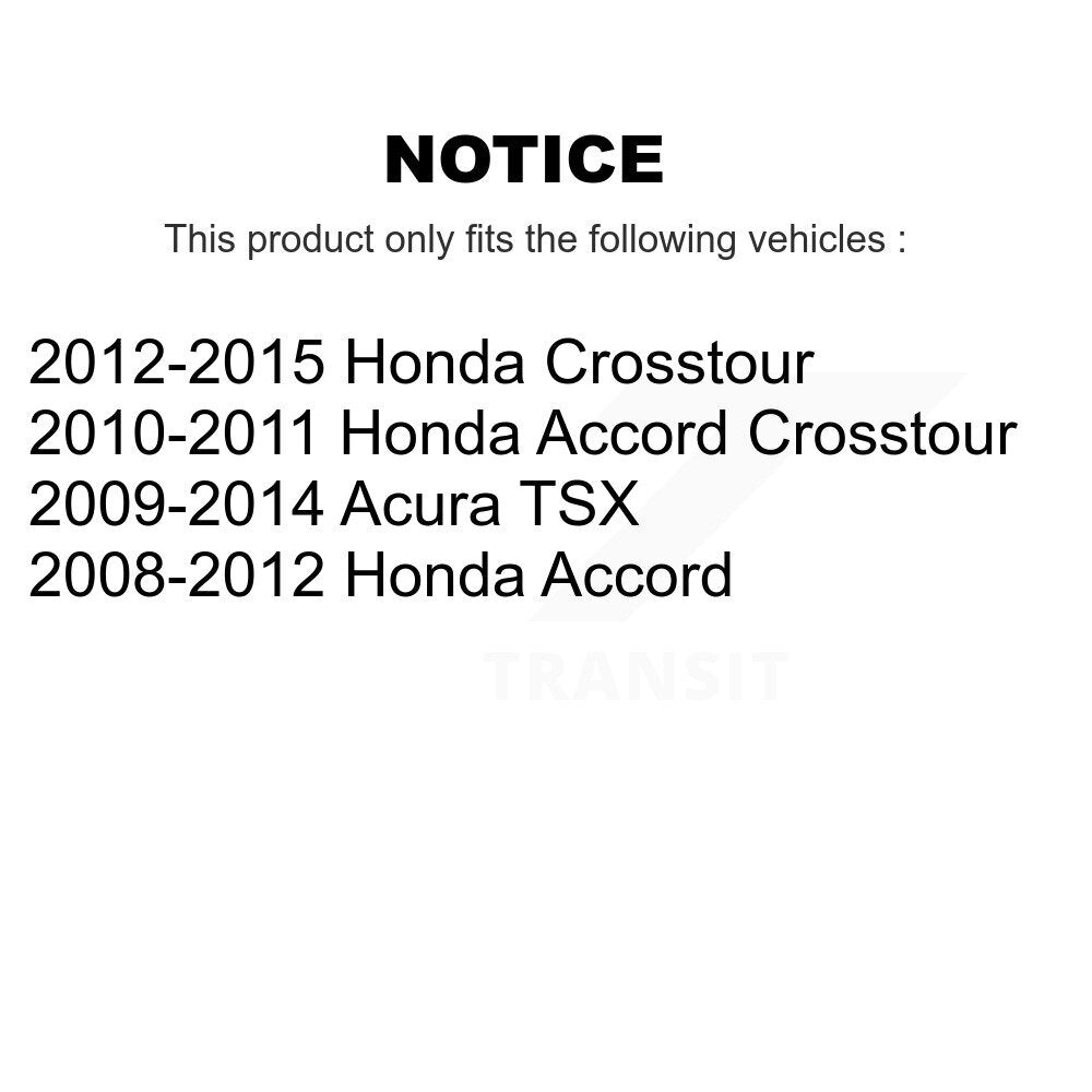 [Avant] Kit de Rotule de suspension pour Honda Accord Acura TSX Crosstour K72-100458