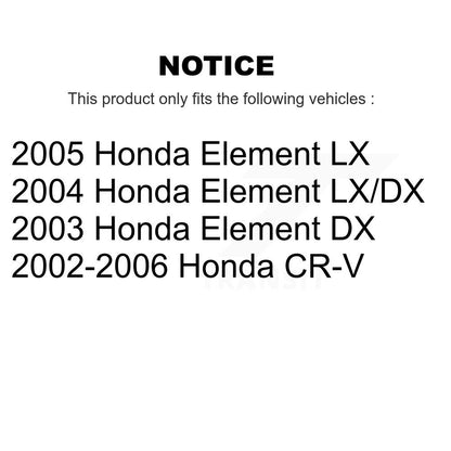 [Avant] Kit de Rotule de suspension pour Honda CR-V Element K72-100496